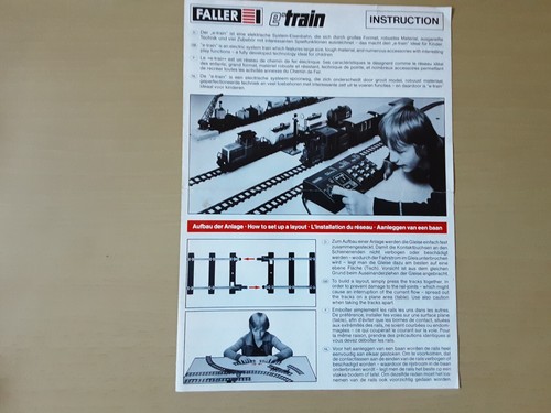Faller train manuel - e, train,